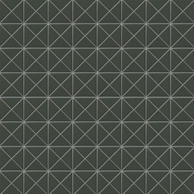Мозаика Star Mosaic TR2-CH-P2 / С0003201 Albion Dark Olive 25.9x25.9 серая матовая геометрия, чип 40x60 мм треугольный