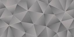 Керамическая плитка Axima Ларго 30x60 серая матовая / рельефная под геометрию