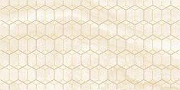 Декоративная плитка Laparet х9999219825 Prime 50x25 бежевая глянцевая геометрия