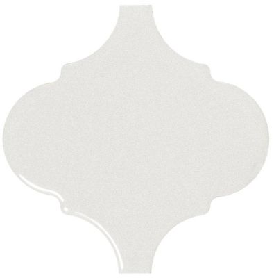 Настенная плитка Equipe 21932 Scale White Alhambra 12x12 белая глянцевая моноколор