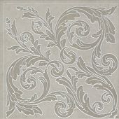 Декор Kerama Marazzi HGD\B500\SG1686 Монсанту 40.2x40.2 серый светлый матовый под камень / орнамент