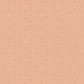 Напольная плитка Kerlife PRIMAVERA CORAL 33.3x33.3 розовая глянцевая с орнаментом