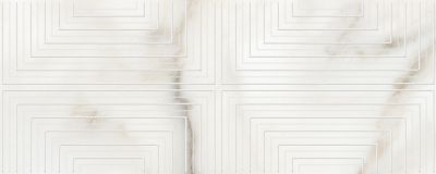 Декоративная плитка Laparet х9999284076 Ivory 50x20 кремовый глазурованный глянцевый геометрия