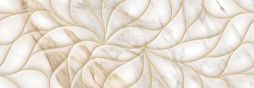 Декоративная плитка Eletto Ceramica 588182001 Calacatta Oro Struttura 24.2x70 бежевая матовая с орнаментом
