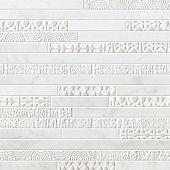 Мозаика Fap Ceramiche fJWP Supernatural Frammenti Cristallo Mosaico 30.5x30.5 белая матовая под камень