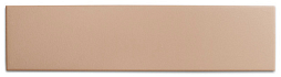 Настенная плитка WOW 127107 Texiture Cotto 6,25x25 розовая матовая моноколор