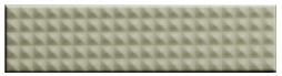 Настенная плитка 41zero42 4100687 Biscuit Stud Salvia 5x20 оливковая матовая 3D узор / геометрия