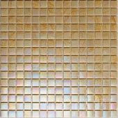 Мозаика ROSE MOSAIC WB60 Rainbow (размер чипа 10x10 мм) 31.8x31.8 бежевая глянцевая моноколор перламутр