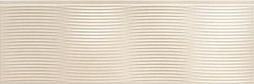 Настенная плитка Ibero Earth White 25x75 белая матовая полосы
