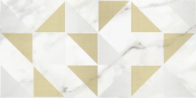 Декоративная плитка Laparet 04-01-1-18-03-00-3627-0 х9999285828 Dune 60x30 белая глазурованная глянцевая под геометрию
