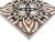 Напольная вставка Роскошная мозаика ВК 208 8x8 Флора керамическая матовая/глянцевая
