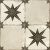 Плитка Peronda 0100328148 FS Star Ara Black 45x45 белая / коричневая матовая под геометрию