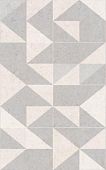 Настенная плитка Creto 00-00-5-09-00-11-2611 Lorenzo geometrya 25х40 бежевая матовая под бетон геометрия в стиле лофт