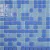 Мозаика Vidrepur С0001673 Mixed № 106/107 (на сцепке) 31.7x39.6 голубая глянцевая авантюрин, чип 25x25 квадратный