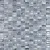 Мозаика Vidrepur С0002277 Bijou Silver (на сетке) 31.5x31.5 серая глянцевая моноколор / авантюрин, чип 12x25 прямоугольный