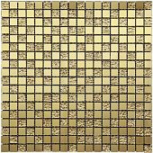 Natural Mirror QM-1543 Стекло золото, поверхность глянцевая 30x30