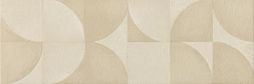 Настенная плитка Fap Ceramiche fOVF Mat&More Deco Beige 25x75 бежевая матовая геометрия