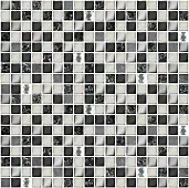 Мозаика Azori 707423001 VELA NERO XH156 30x30 белая глянцевая под камень