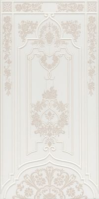 Декоративная плитка Kerama Marazzi VT\A642\11037R Флориан 2 30x60 белая матовая с орнаментом