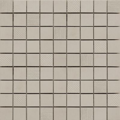 Мозаика Peronda 2196926181 D.Palette Ecru Mosaic/ 31.5x31.5 серая матовая моноколор / геометрия