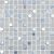 Мозаика Vidrepur С0002050 Aura Mix №109 (на сетке) 31.7x31.7 серая глянцевая / рельефная моноколор, чип 25x25 квадратный