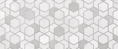 Декор Global Tile 10300000204 60х25 серый глянцевый геометрия