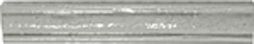 Бордюр Settecento 16711 New Yorker London Smoke 5x30 серый матовый под камень