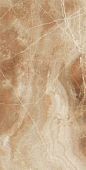 Керамогранит QUA Granite Onyx Honey Full Lappato 60x120x0.65 коричневый лаппатированный под камень