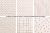 Керамическая плитка Axima 56917 Адажио светлая 6 рисунков 20x20 белая матовая с орнаментом