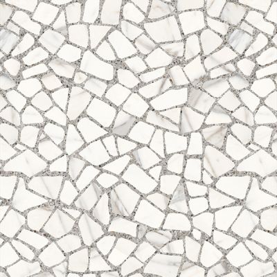Керамогранит Decovita Pietrosa Marble Sugar Effect 60x60 белый / серый лаппатированный под камень