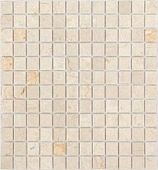 Мозаика Marble Mosaic Square 23x23 Sunny Beige Mat 30x30 бежевая матовая под камень, чип 23x23 квадратный