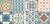 Декор Gayafores Heritage Mix 33.15x33.15 разноцветный глазурованный матовый пэчворк