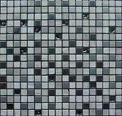 Мозаика Imagine!Lab. DHT1915 камень,метал, стекло 300x300x8 чип 15x15 (0,09) серая комбинированная