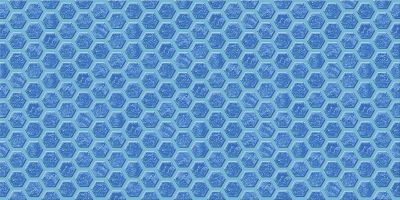 Настенная плитка Axima 40220 Анкона 300x600 синий глянцевый мозаика низ