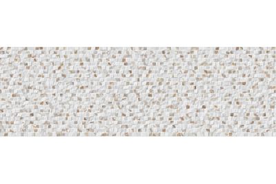 Настенная плитка Emigres Alba Mos Mat Gold 25х75 микс белая / коричневая матовая под мозаику