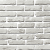Декоративный кирпич Камелот Марсель 309 угол вариативный размер белый рельефный под кирпич