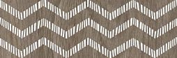 Бордюр напольный LASSELSBERGER CERAMICS 6202-0004 Шэдоу 6.5x20 коричневый матовый орнамент