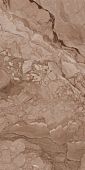 Напольная плитка Global Tile PGT 2202 120х60 коричневая полированная под мрамор