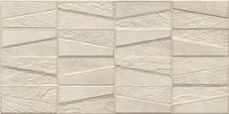 Настенная плитка Ibero Materika Tektonia Sand 31.6x63.5 песочная матовая под камень / под мозаику рельефная