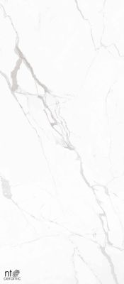Керамогранит NT Ceramic NTT3605P Marble White 120х280 белый полированный под мрамор