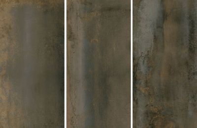 Керамогранит Ascale by Tau Moma Rusteel Matt. Mix 160x320 крупноформат гомогенный коричневый матовый под металл