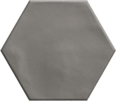 Керамогранит Ribesalbes Ceramica PT03148 Geometry Hex Grey Matt 17.3x15 серый матовый моноколор