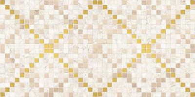 Декоративная плитка Laparet 04-01-1-08-04-11-1370-0 х9999208003 Arte 40x20 бежевая глазурованная глянцевая / неполированная под камень / под мозаику