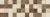 Настенная плитка Laparet 00-00-5-17-30-11-486 х9999118895 Libra 60x20 коричневая глазурованная глянцевая / неполированная под мозаику / под мрамор