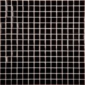 Мозаика NSmosaic ECONOM GK-01 черная сетка 327х327 черная глянцевая