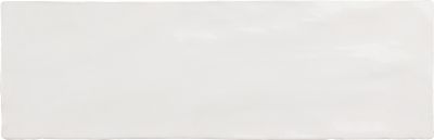 Настенная плитка Equipe 25837 La Riviera Blanc 6,5x20 белая глянцевая моноколор