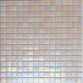 Мозаика ROSE MOSAIC WB81 Rainbow (размер чипа 20x20 мм) 32.7x32.7 розовая глянцевая моноколор перламутр