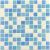 Мозаика Vidrepur С0002927 Mosaic Antid. № 100/110/501 (на сетке) 31.7х31.7 микс глянцевая / противоскользящая, чип 25x25 квадратный