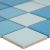 Мозаика Star Mosaic WB43388 / С0004066 Light Blue Mix Glossy 30.6x30.6 голубая глянцевая, чип 48x48 мм квадратный