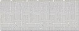 Декоративная плитка Azori 586602002 Nuvola Light Labirint 50.5x20.1 белая с орнаментом